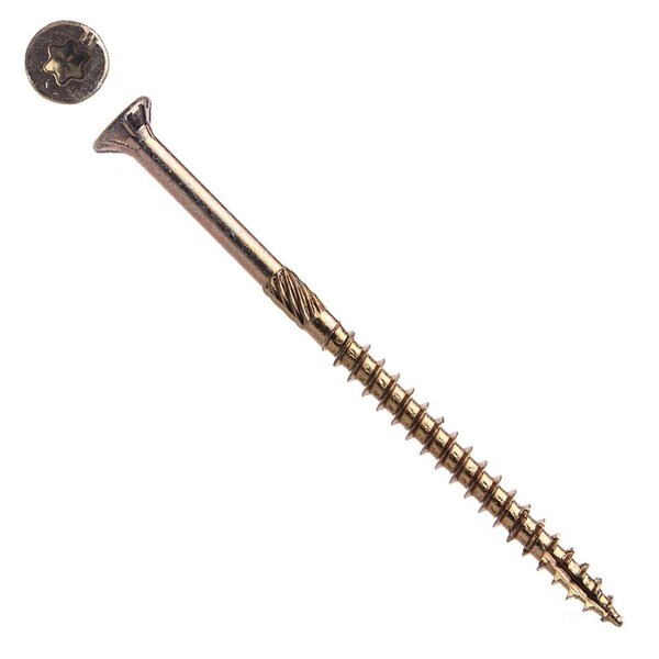 Deerwood 8 x 1.25 in. YTX Star Drive Flat Head Screw 1179